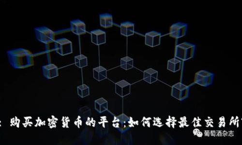 : 购买加密货币的平台：如何选择最佳交易所?